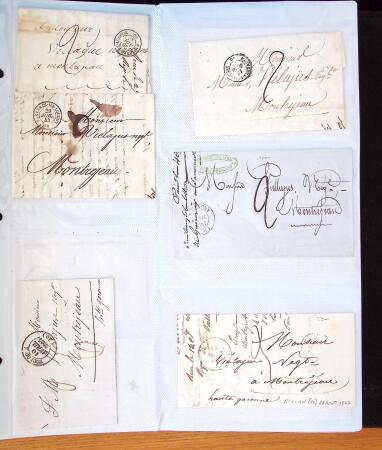 1346-1930 Lot de lettres anciennes de France et étranger,