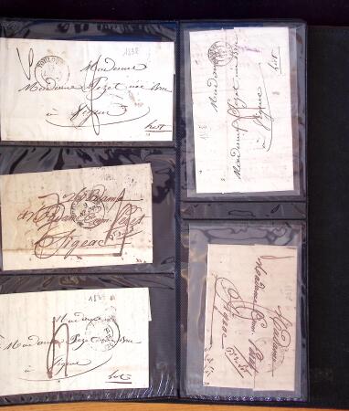 1346-1930 Lot de lettres anciennes de France et étranger,