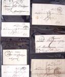 1346-1930 Lot de lettres anciennes de France et étranger,