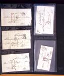 1346-1930 Lot de lettres anciennes de France et étranger,