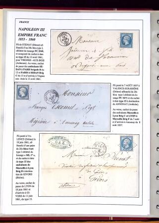 1346-1930 Lot de lettres anciennes de France et étranger,