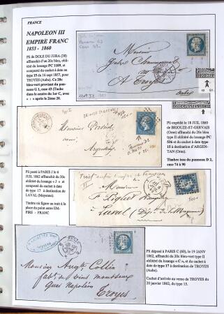 1346-1930 Lot de lettres anciennes de France et étranger,