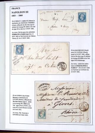 1346-1930 Lot de lettres anciennes de France et étranger,