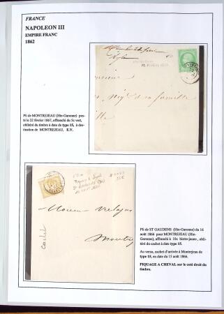 1346-1930 Lot de lettres anciennes de France et étranger,