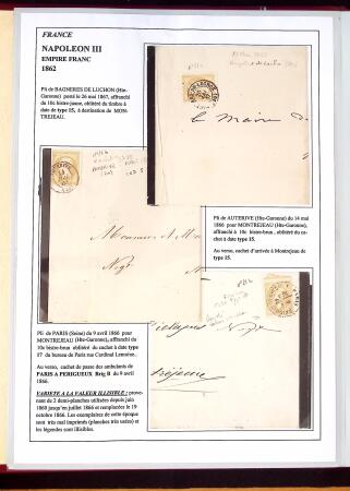 1346-1930 Lot de lettres anciennes de France et étranger,