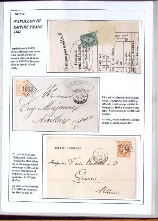 1346-1930 Lot de lettres anciennes de France et étranger,