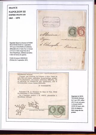1346-1930 Lot de lettres anciennes de France et étranger,