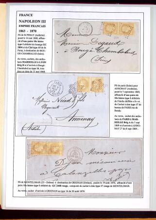 1346-1930 Lot de lettres anciennes de France et étranger,