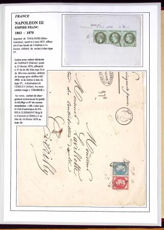1346-1930 Lot de lettres anciennes de France et étranger,