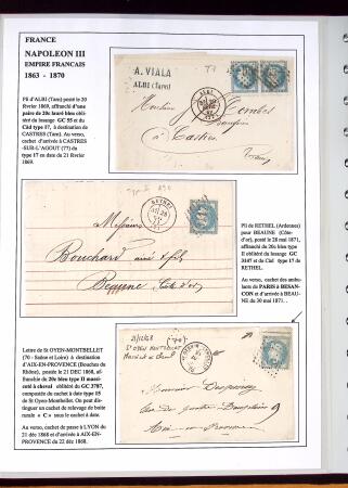 1346-1930 Lot de lettres anciennes de France et étranger,