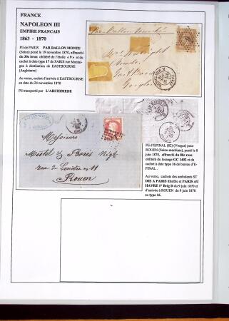 1346-1930 Lot de lettres anciennes de France et étranger,