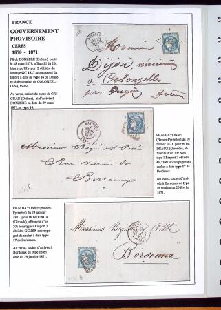 1346-1930 Lot de lettres anciennes de France et étranger,