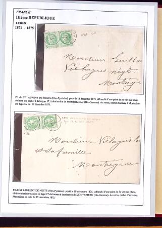 1346-1930 Lot de lettres anciennes de France et étranger,