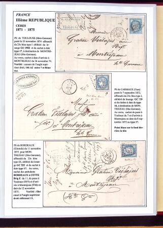 1346-1930 Lot de lettres anciennes de France et étranger,