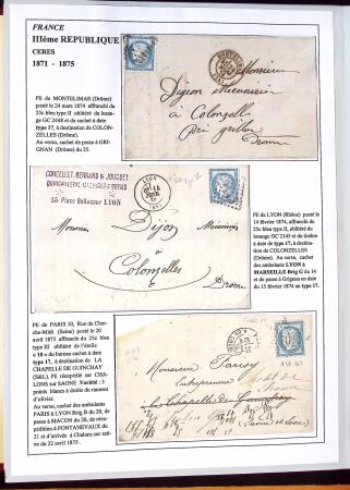 1346-1930 Lot de lettres anciennes de France et étranger,