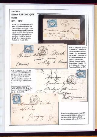 1346-1930 Lot de lettres anciennes de France et étranger,