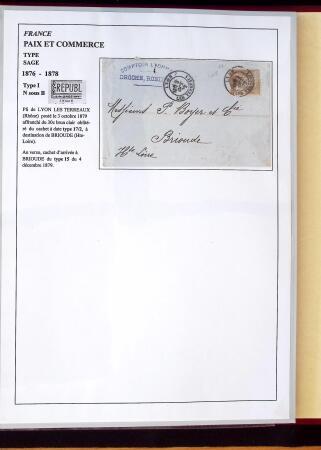 1346-1930 Lot de lettres anciennes de France et étranger,