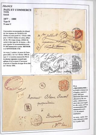 1346-1930 Lot de lettres anciennes de France et étranger,