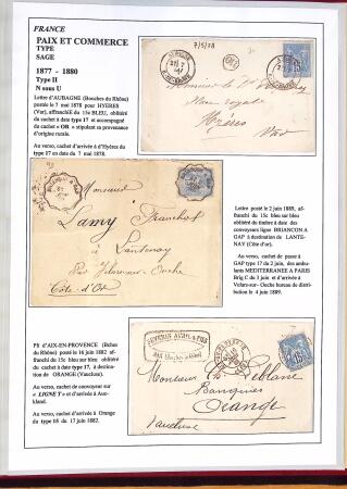 1346-1930 Lot de lettres anciennes de France et étranger,