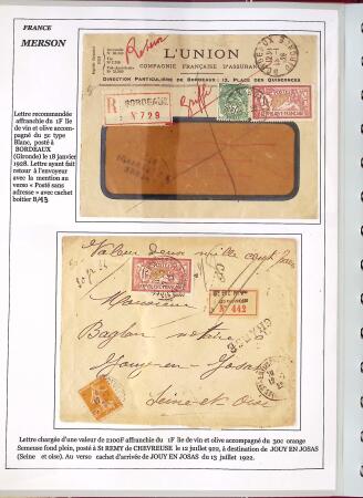 1346-1930 Lot de lettres anciennes de France et étranger,
