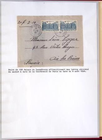 1346-1930 Lot de lettres anciennes de France et étranger,