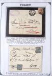 1346-1930 Lot de lettres anciennes de France et étranger,