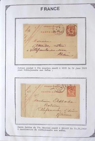 1346-1930 Lot de lettres anciennes de France et étranger,