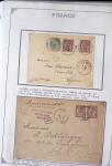 1346-1930 Lot de lettres anciennes de France et étranger,
