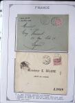 1346-1930 Lot de lettres anciennes de France et étranger,