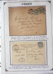 1346-1930 Lot de lettres anciennes de France et étranger,