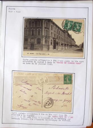 1346-1930 Lot de lettres anciennes de France et étranger,