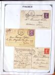 1346-1930 Lot de lettres anciennes de France et étranger,
