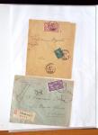 1346-1930 Lot de lettres anciennes de France et étranger,