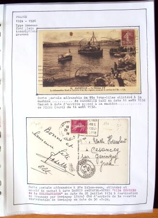 1346-1930 Lot de lettres anciennes de France et étranger,