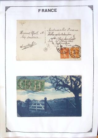 1346-1930 Lot de lettres anciennes de France et étranger,