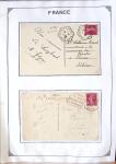 1346-1930 Lot de lettres anciennes de France et étranger,