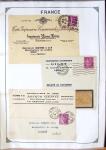 1346-1930 Lot de lettres anciennes de France et étranger,