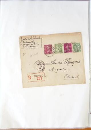 1346-1930 Lot de lettres anciennes de France et étranger,