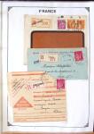 1346-1930 Lot de lettres anciennes de France et étranger,