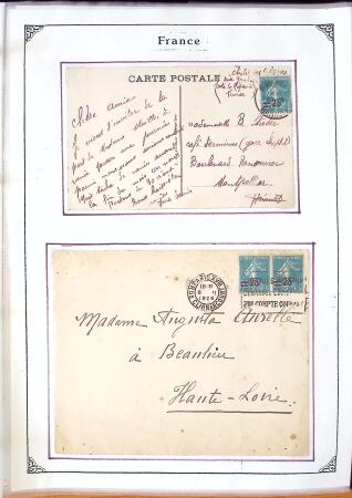 1346-1930 Lot de lettres anciennes de France et étranger,