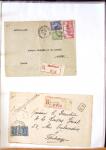 1346-1930 Lot de lettres anciennes de France et étranger,