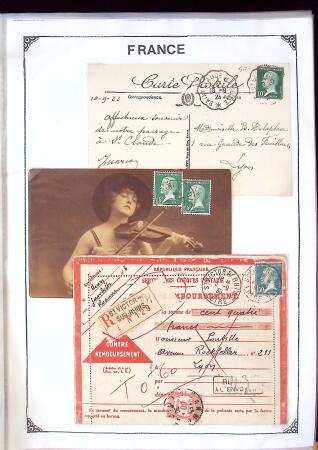 1346-1930 Lot de lettres anciennes de France et étranger,