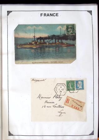 1346-1930 Lot de lettres anciennes de France et étranger,