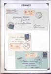 1346-1930 Lot de lettres anciennes de France et étranger,