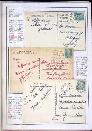 1346-1930 Lot de lettres anciennes de France et étranger,