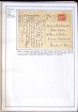 1346-1930 Lot de lettres anciennes de France et étranger,