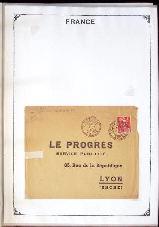 1346-1930 Lot de lettres anciennes de France et étranger,
