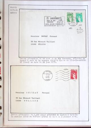 1346-1930 Lot de lettres anciennes de France et étranger,
