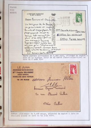 1346-1930 Lot de lettres anciennes de France et étranger,