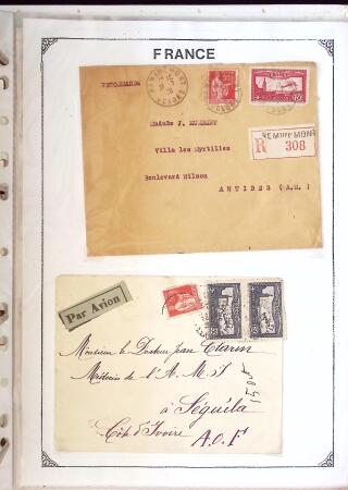 1346-1930 Lot de lettres anciennes de France et étranger,